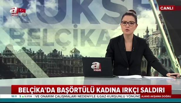 Belçika'da Müslüman kadına ırkçı saldırı