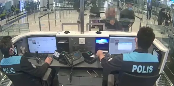 İstanbul Havalimanı'nda hareketli anlar! ABD'li diplomat Suriye uyruklu şahsı yurt dışına kaçırırken suçüstü yakalandı-5
