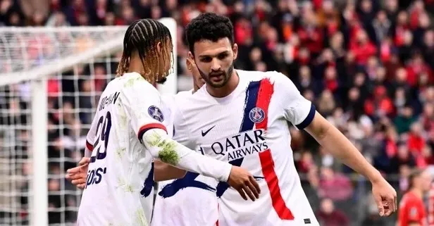 Ligue 1'de fark 16 puana çıktı! Rennes - PSG: 1-4 | MAÇ SONUCU