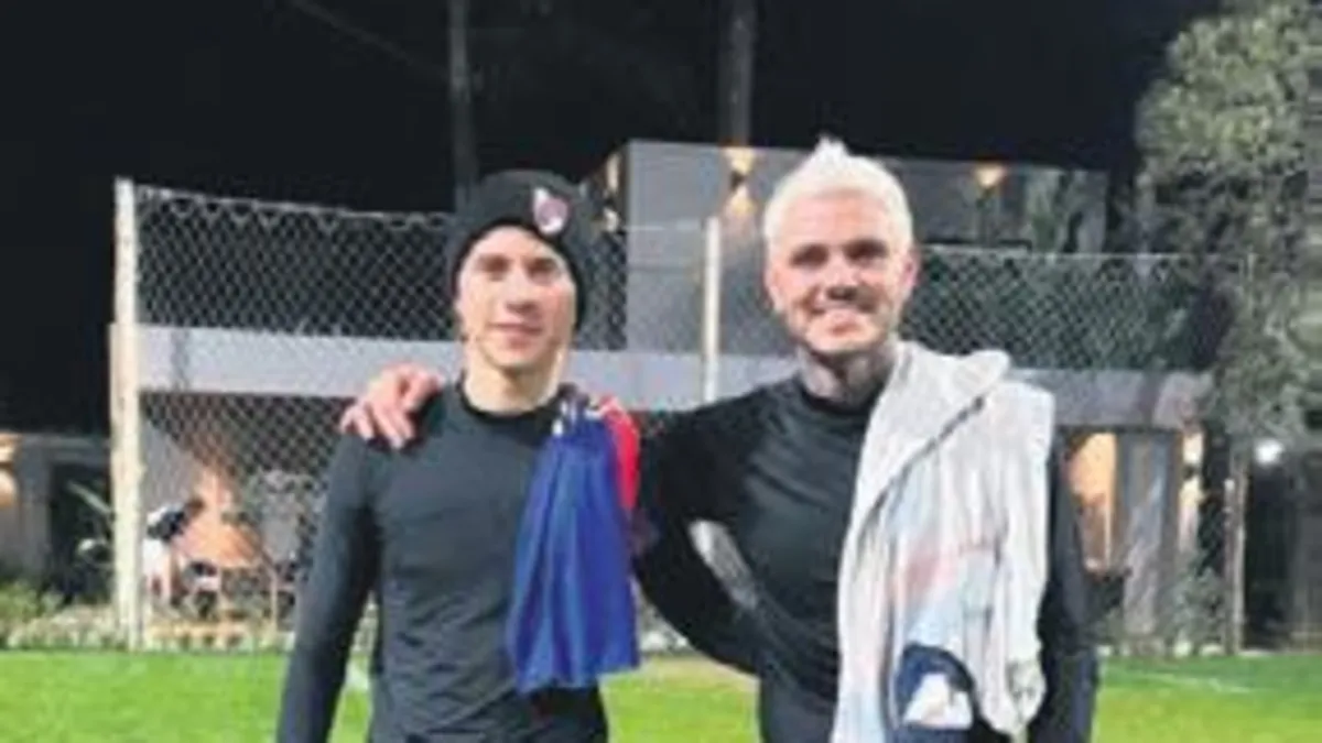 Icardi halı saha maçında