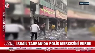 İsrail Tahran'da polis merkezini vurdu