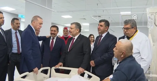 Son dakika: Başkan Erdoğan’dan açılışını yaptığı Hatay Eğitim ve Araştırma Hastanesi’ne ziyaret