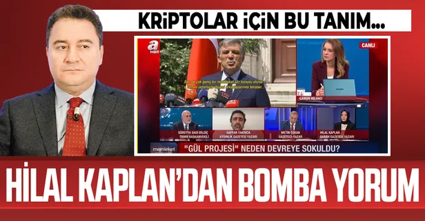 Hilal Kaplan'dan Ali Babacan'ın ihanet itirafına flaş yorum: Kriptolar için bu tanım kullanılır
