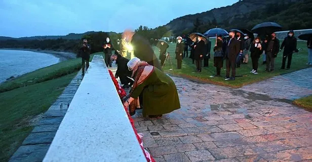 Çanakkale’de Anzak Koyu’nda sessiz şafak ayini