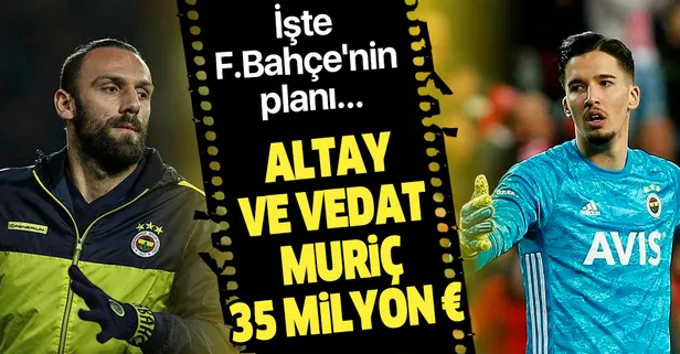 Altay ve Muriç'e 35 milyon Euro! İşte Fenerbahçe'nin planı...