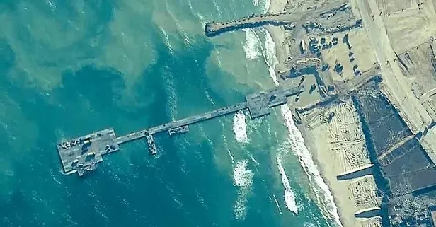 ABD’nin inşa ettiği yüzer iskeleden ilk yardımlar Gazze’ye girdi: Yardım kuruluşları ‘yetersiz’ buldu