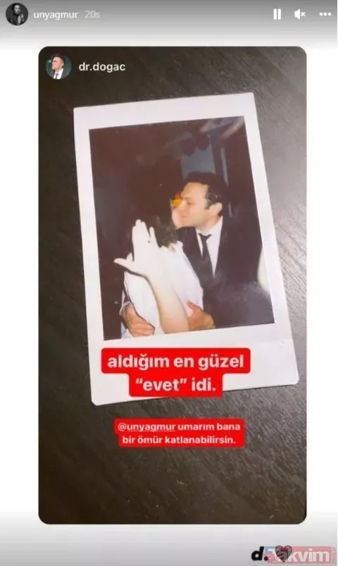 Alemin Kıralı'nın Ahsen'i evlendi! Yağmur Ün'ün doktor sevgilisinden hamile olduğu iddia edilmişti gelinlik giydi o görüntü olay! - 6