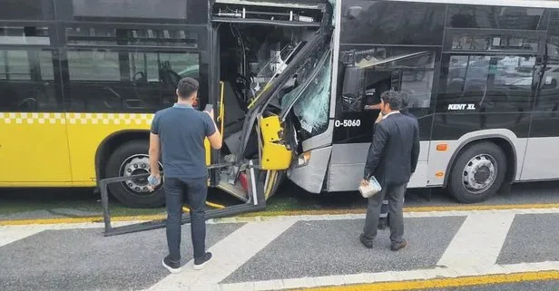 Kendiliğinden hareket eden metrobüs dehşet saçtı! 9 kişi yaralandı