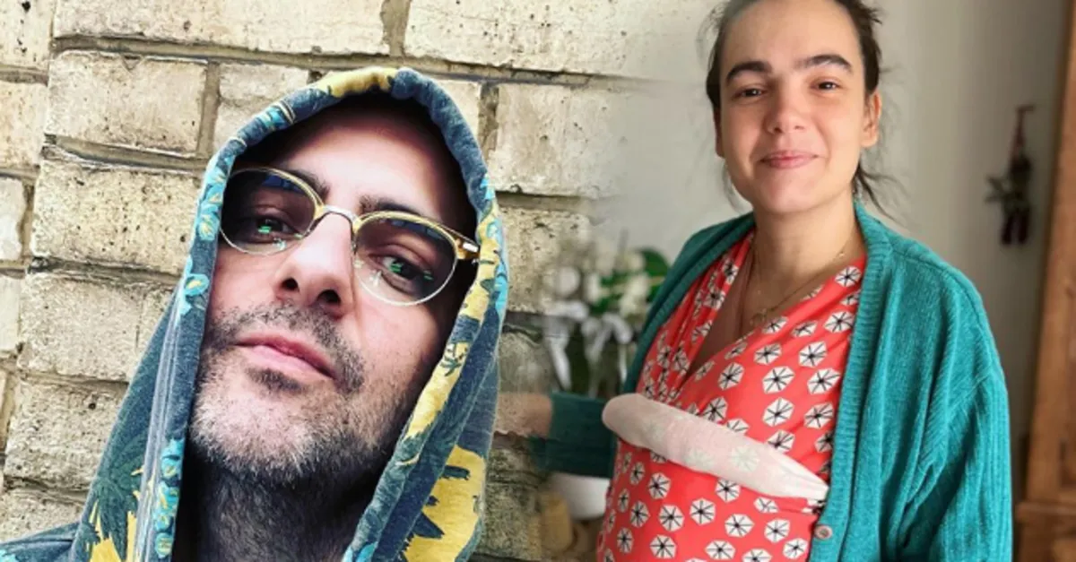 Bartu Küçükçağlayan’dan kızıyla ilk kare! ’Bir nazar boncuğunuzu alırım’ dedi ünlülerden yorum yağdı