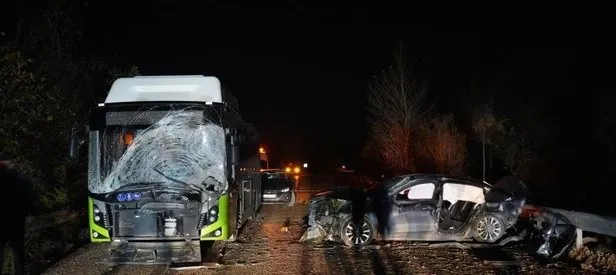 Kocaeli’de korkunç kaza