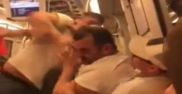 Kadıköy metroda ’alkol’ kavgası! Ortalık bir anda karıştı