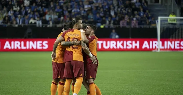 Galatasaray Molde'yi son dakikada yendi! Avantajı kaptı