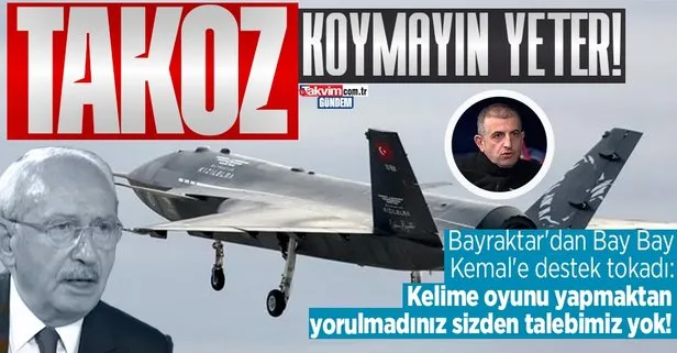 Haluk Bayraktar’dan Kılıçdaroğlu’na sert yanıt: Destek talebimiz yok, takoz koymayın yeter!