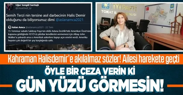 İYİ Parti yöneticisi Ömer Halisdemir’e darbeci dedi