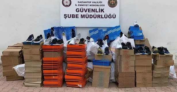 Gaziantep'te 'taklitçi'lere operasyon! Değeri 500 bin TL