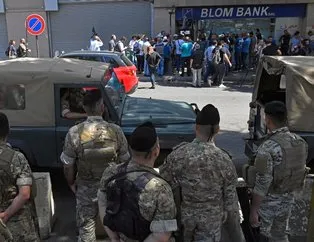 Lübnan’da bankaya silahlı baskın