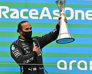 Formula 1’de zafer Hamilton’un