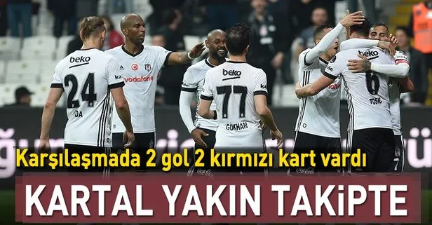 Beşiktaş evinde Kayserispor’u 2-0 mağlup etti