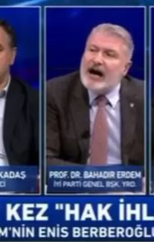 İYİ Parti Genel Başkan Yardımcısı Bahadır Erdem: Selahattin Demirtaş'ın serbest bırakılması lazım