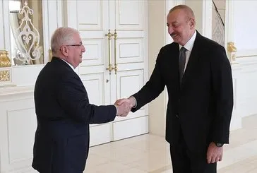 Aliyev, Bakan Güler’i kabul etti
