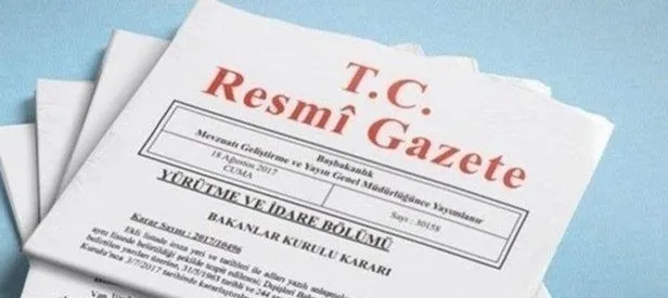 Atama kararları Resmi Gazete’de