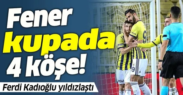 Fenerbahçe Ziraat Türkiye Kupası 4. turunda Sivas Belediye’yi yendi!