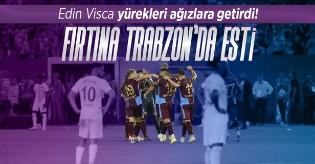 Trabzonspor Hatayspor engelini tek golle geçti!