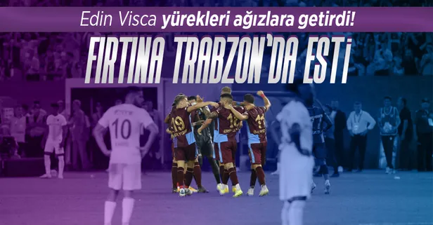 Trabzonspor Hatayspor engelini tek golle geçti!