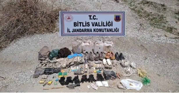 Bitlis kırsalında patlamaya hazır 500 gram TNT kalıbı ele geçirildi