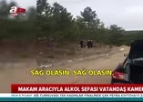 CHP'li başkanın makam aracıyla alkol sefası