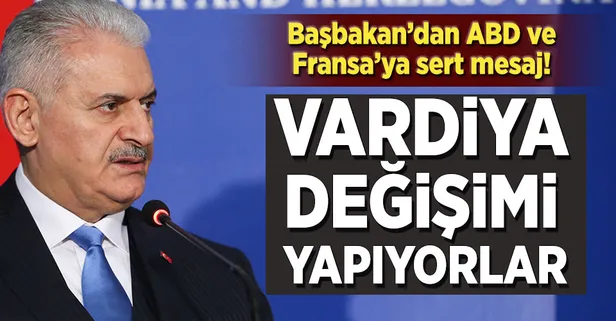 Başbakan'dan Fransa'ya sert tepki