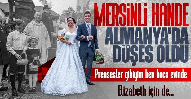 Mersinli Hande Macit Almanya'da 'düşes' oldu