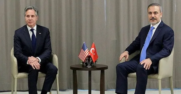 Dışişleri Bakanı Hakan Fidan, ABD’li mevkidaşı Blinken ile görüştü