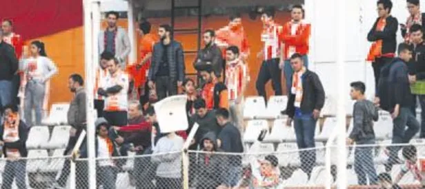 Adanaspor iki maç seyircisiz oynayacak