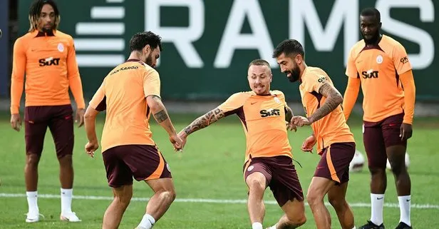 Galatasaray Samsunspor maçı hazırlıklarına devam etti