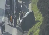 TEM'de kaza: Trafik yoğun