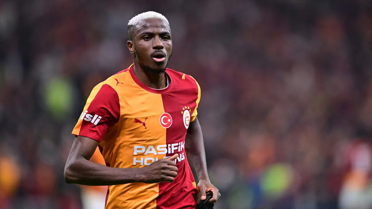 Galatasaray'ın derbideki yıldızı yine Osimhen! Dev maçta alev aldı