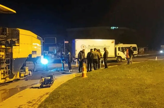 Ümraniye'de yol bakım işçilerine silahlı saldırı: 1 yaralı