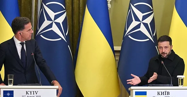 Zelenskiy NATO Genel Sekreteri Rutte'yi ağırladı! Kiev'de flaş sözler: Türkiye sorumluluk almak istiyor