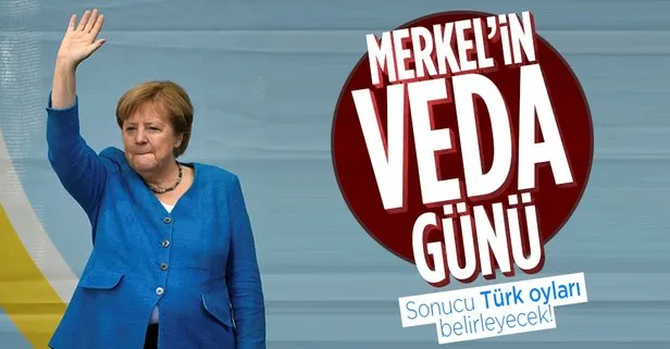 Almanya’da Merkel dönemi sona eriyor! Sonucu Türk oyları belirleyecek