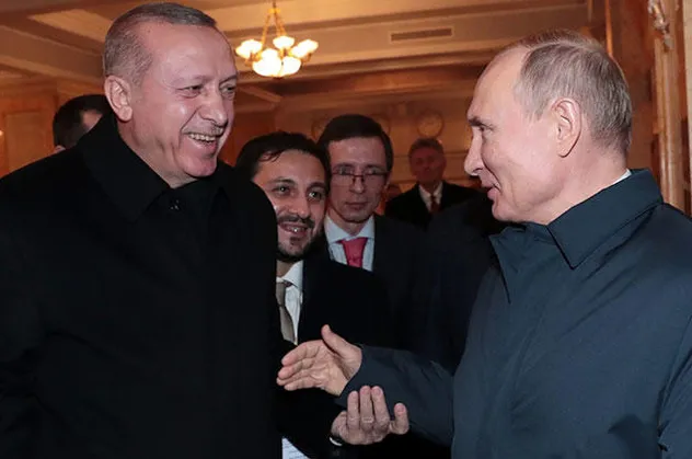 Putin, Başkan Erdoğan'ı böyle uğurladı