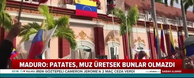 Maduro’dan ABD'ye sert tepki