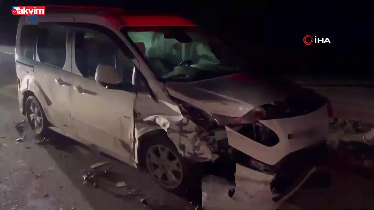 Çorum'da trafik kazası: 6 yaralı
