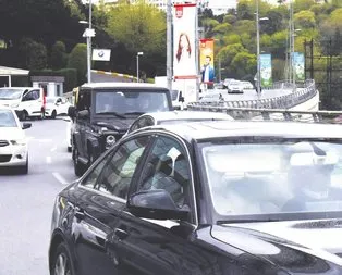 Olay aşk trafiğe takıldı