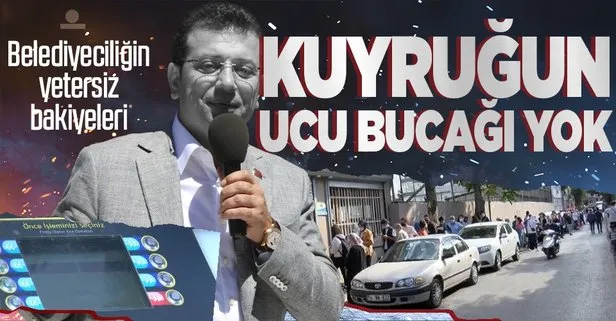 Biletmatiklerde kart yok! İstanbulkart satan gişeler önünde uzun kuyruklar oluştu