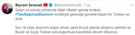 Hazine ve Maliye Bakanı Berat Albayrak canlı yayında söyledi! Sosyal medyadan destek yağdı #TamBağımsızEkonomi-2