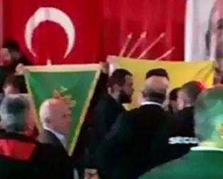 PKKlılar CHP etkinliğini bastı! Polis olaya müdahale etti!