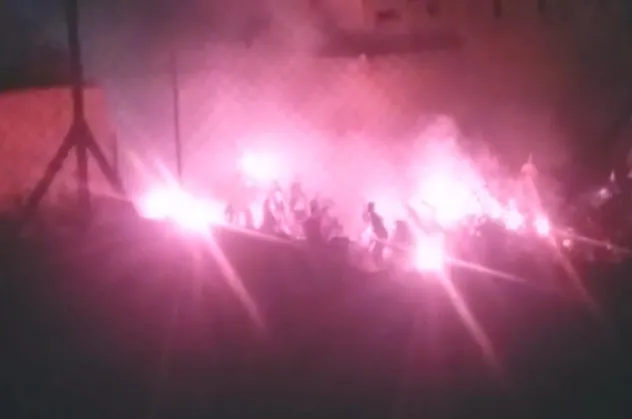 Rumlardan KKTC tarafına molotoflu saldırı