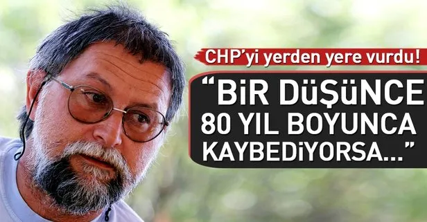 Ali Nesin: CHP bu halka çok eziyet çektirdi