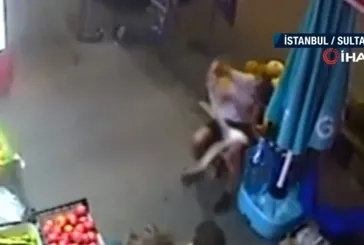 Nefessiz kalan martının imdadına gençler yetişti! Soluk borusu açılınca rahat nefes aldı